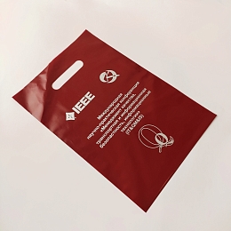 Печать на ПВД пакетах шелкографией